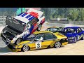 Realistic Racing Crashes #30 | BeamNG Drive