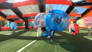 Sport& Bien Bubble Foot Tours EVG Gabriel 11-05 au parc Sport& Bien de Monnaie