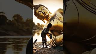 The Boy Who Saved a Forgotten Giant Buddha #buddha #viral