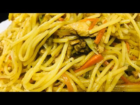 Chicken chowmin - YouTube