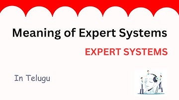 Meaning of an Expert system #expertsystems #ai #expert