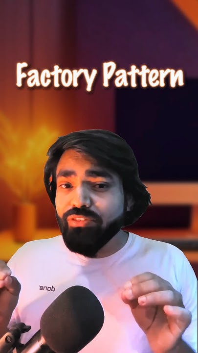 Factory pattern in js #coding - YouTube