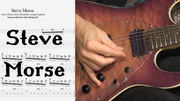 Steve Morse - KILLER string-skipped DOUBLE-STOPS