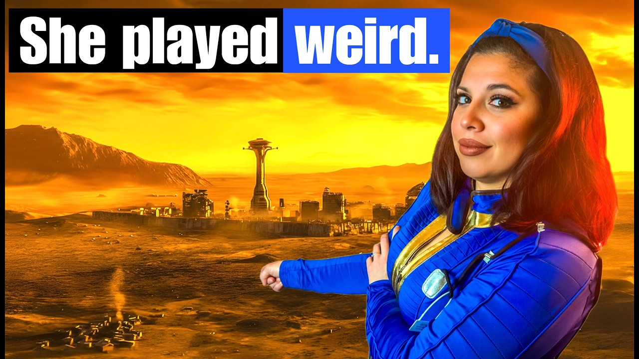 My Wife Played New Vegas as her first game... it was weird
