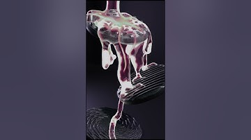 Fluid Simulation in Blender Experiment. #blender #blendersimulation #3danimation #3dart #blender3d