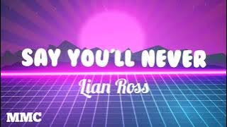Say You'll Never ( lyrics ) 80's Disco - Lian Ross