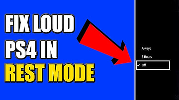 How to FIX LOUD PS4 in REST MODE! (Turn off power to USB Ports)