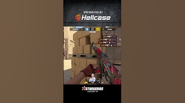 m1N1 turns a 2v5 into an ACE! #clutch #starladder #cs #кс #csgo