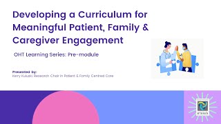 OHT Engagement Learning Series: Introduction (pre-module) [ENHANCED SOUND]