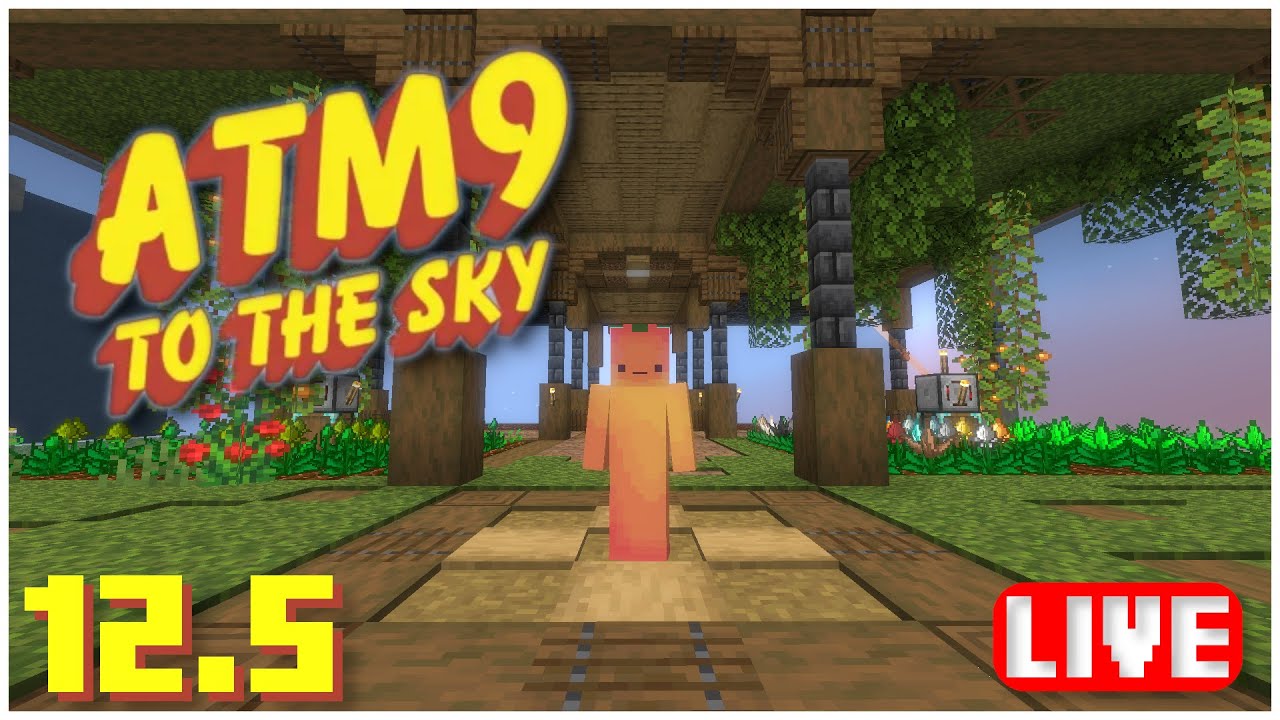 Base Building Stream 2 :D - Minecraft All The Mods 9 To The Sky - YouTube