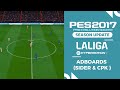 PES 2017 I New LaLiga Hypermotion Adboards 2025  - (Sider &amp; Cpk)