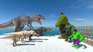Hulk Evolution Cage | Trex Team vs Hulk Team - ARBS