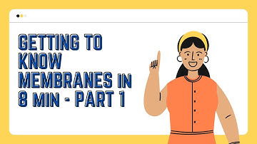 Getting to Know Membranes in 8 Minutes (Part 1)