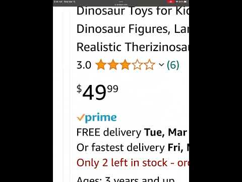 Terrible Therizinosaurus deal