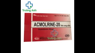 Acmolrine - 20 Soft Capsule - Thuốc điều trị mụn trứng cá screenshot 3