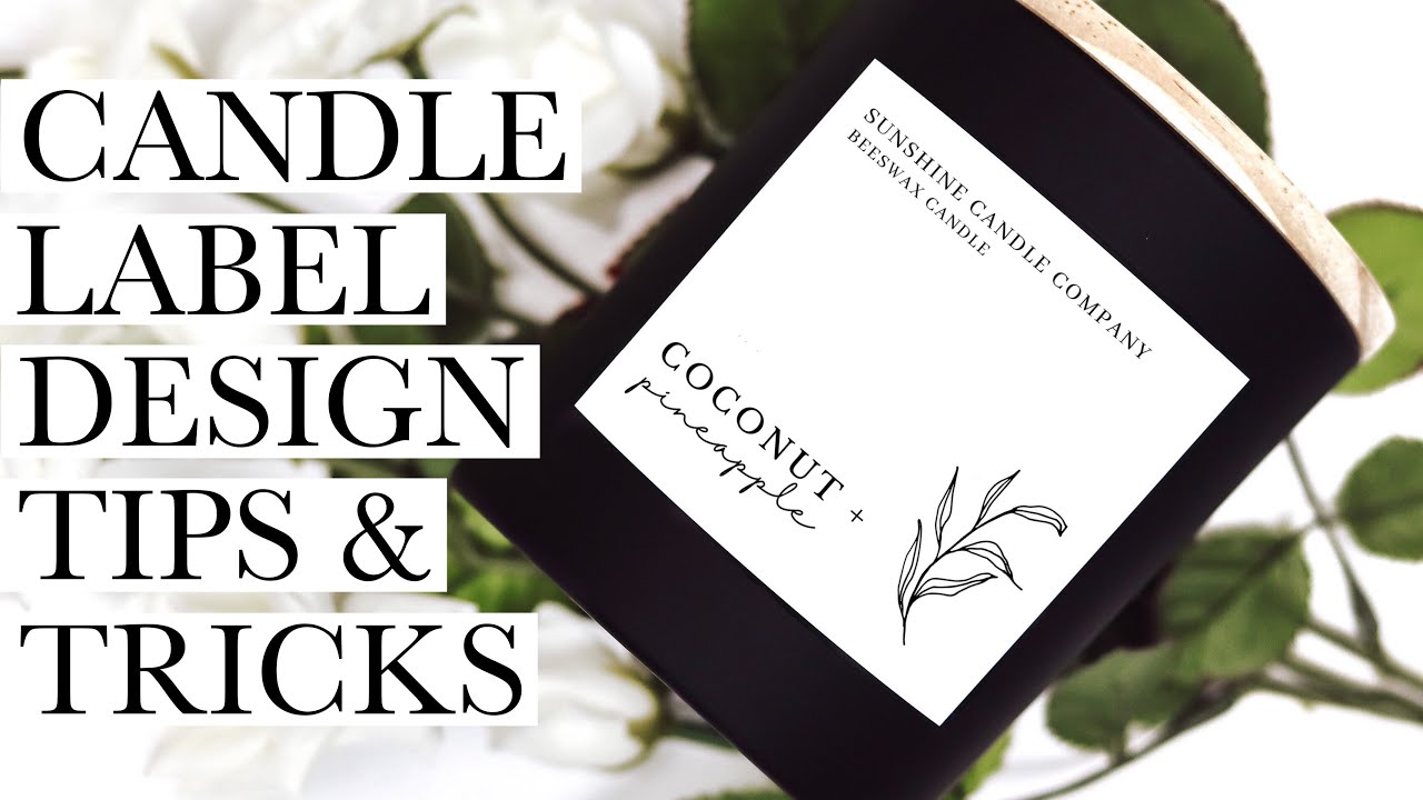 Updated* How I Design & Print My Candle Labels, Label Paper, Printer &  Software