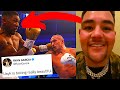 BOXERS REACT TO ANTHONY JOSHUA VS OLEKSANDR USYK | USYK BEATS AJ REACTIONS (Andy Ruiz & more)