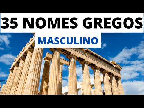 Vídeo: Sobrenomes gregos - masculino e feminino