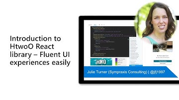 Introduction to HtwoO React library – Fluent UI experiences easily