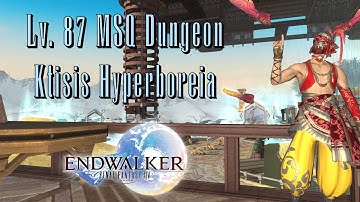 Final Fantasy 14 (XIV) - EW Lv. 87 MSQ Dungeon: Ktisis Hyperboreia (SGE PoV) #ffxiv #endwalker