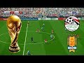 مصر ضد الأوروغواي كأس العالم روسيا 2018 بيس 2018 