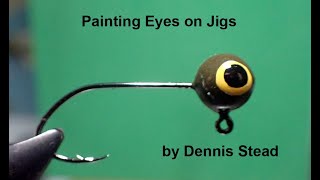 Painting Eyes on Jigs