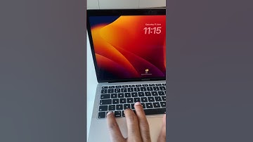How to lock MacBook with keyboard #macbook #keyboard shortcuts