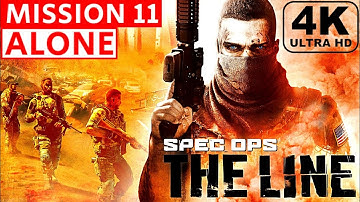 Spec Ops The Line Mission 11 Alone Full Gameplay Walkthrough 4K60 UltraHD