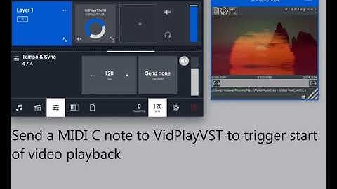 AudioModeling Camelot: perform live with synchronized video using VidPlayVST