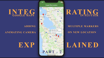 Flutter Google Maps Integration Part 2 | Display Maps, Add Markers, and Animate Camera