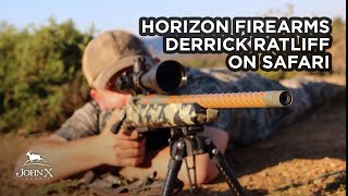 Derrick Ratliff on Safari | Horizon Firearms | John X Safaris