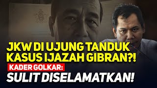 🔴LIVE! JKW DI UJUNG TANDUK KASUS IJAZAH GIBRAN?! KADER GOLKAR: SULIT DISELAMATKAN