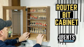 Router Bit Storage Cabinet // Plans Available