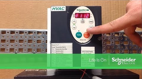 Configuring Altivar 212 Drives for 3 Wire Control | Schneider Electric Support