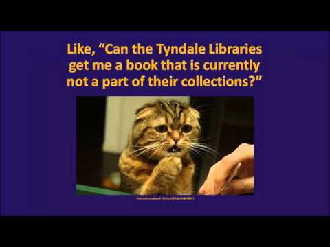 Virtual Services @ the Tyndale Libraries