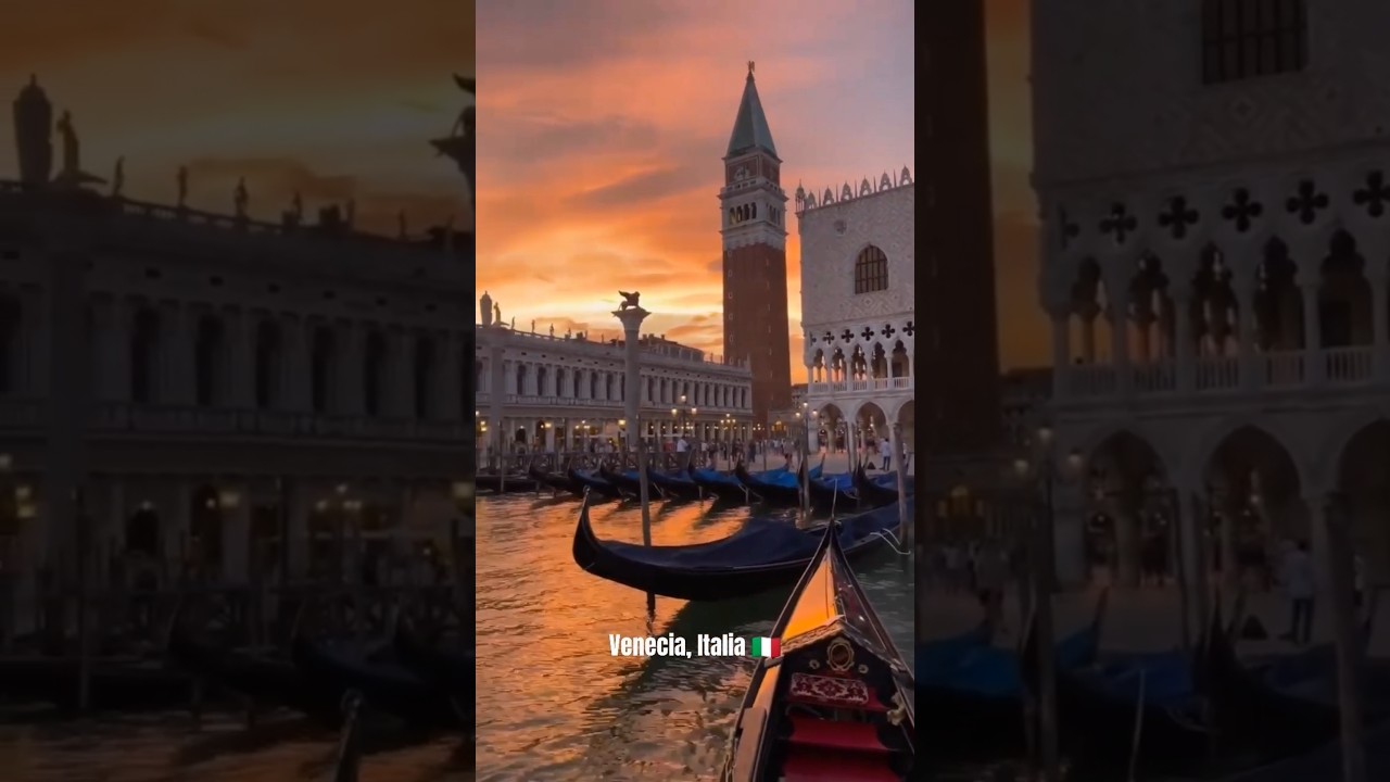 😍 We Found Most Magical Sunset In Venice ⛵ Italy 🇮🇹 