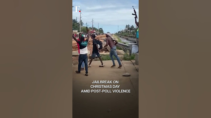 6,000 Inmates Flee From Mozambique Prison Amid Post-Election Violence | Subscribe to Firstpost