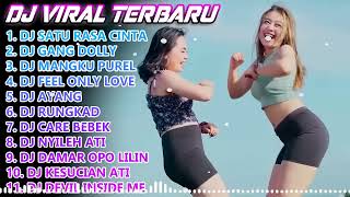 DJ SATU RASA CINTA, DJ MANGKU PUREL, DJ GANG DOLLY VIRAL FULL BASS COCOK UNTUK HAJATAN / CEK SOUND