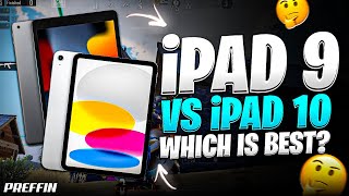 iPad 9th Gen Vs iPad 10th Gen | Which is Best in 2024? FOR BGMI PUBG | Full Comparison