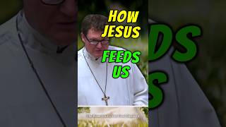 How does Jesus feed us?