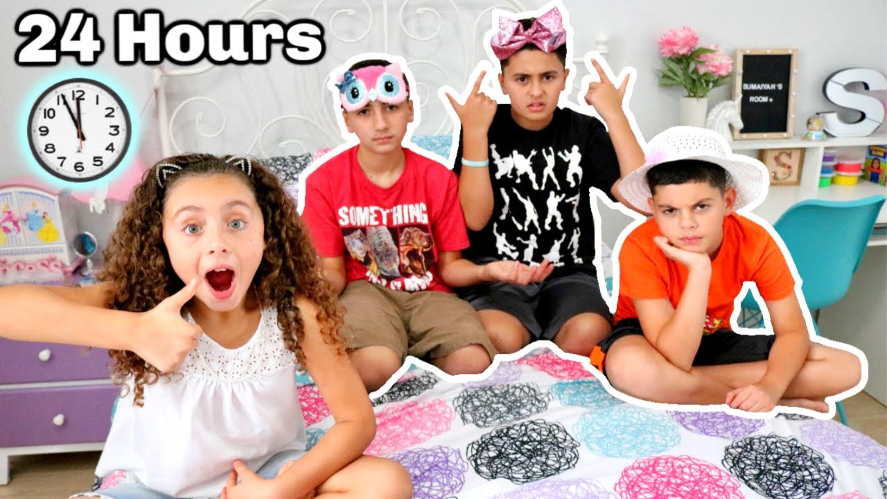 My Brothers COPY ME for 24 HOURS! - RAD KiDS TV video phone beyonce mp3
