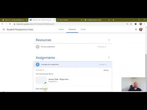 Linking Trinkets to Google Classroom