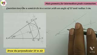intermediate drawing grade examination  geometry/diagram number -19