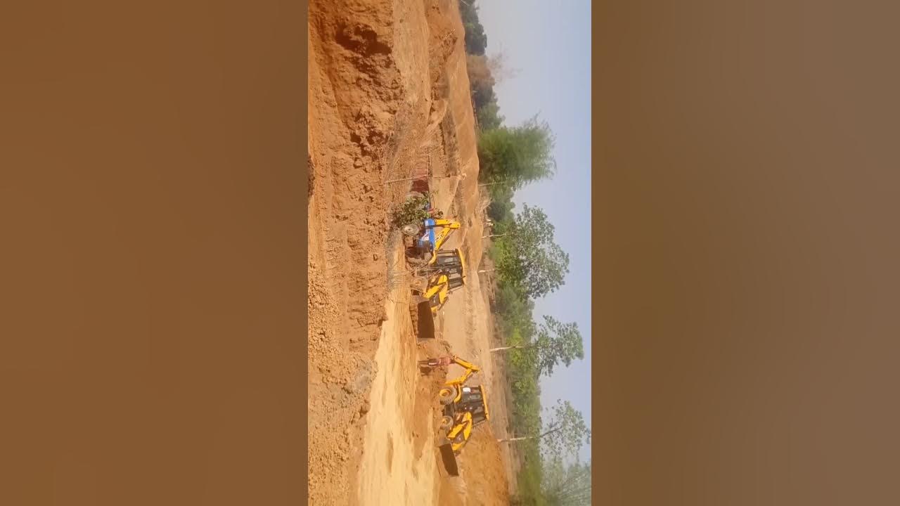 Sudeep cuplock video tractor aur JCB JCB ka talab Ko toda ja raha hai
