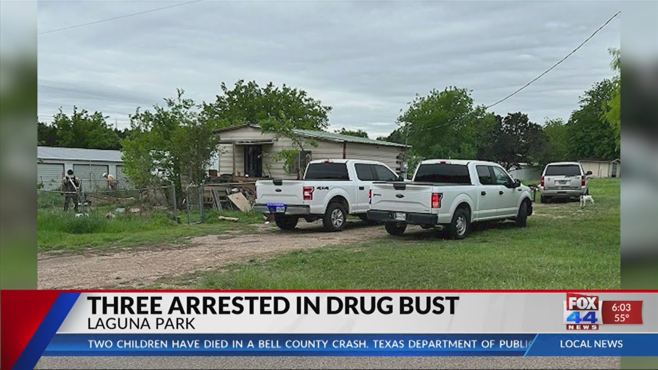 Three arrested in Bosque County drug bust - YouTube
