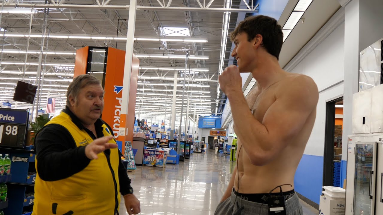 Kicked Out of Walmart Twice for No Shirt!
