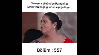 Hint Klip Masum Saathiya Sameera Yüzünden Ramankant Merdivenlerden Aşağı Düşer.