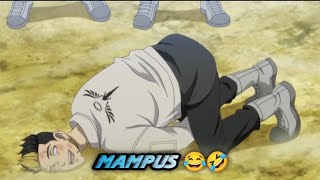 JEDAG JEDUG TOKYO REVENGERS 🔥 || HANMA TEPAR 😂 KENA TENDANGAN MIKEY 😈🔥