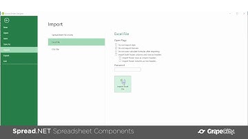 Spread.NET - Excel-like .NET Spreadsheet Components