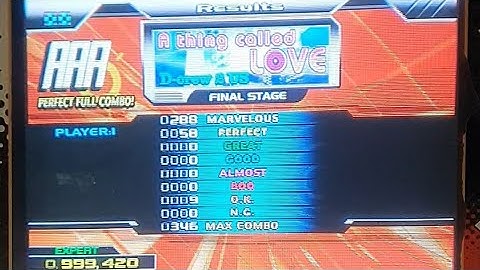 DDR SuperNova 2 [ A thing called love (Doubles) ] AAA